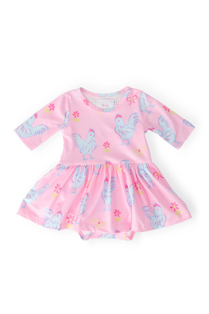 MILA & ROSE: LITTLE MISS CHICKIE TWIRL BODYSUIT