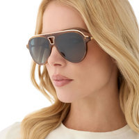 DIFF EYEWEAR: TOSCA III - TAWNY TORTOISE BROWN GRADIENT POLARIZED