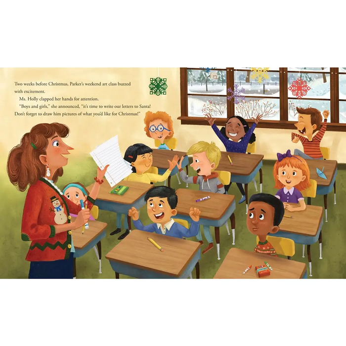 DEAR SANTA HARDCOVER BOOK - A NEW HOLIDAY CLASSIC FOR KIDS ABOUT BELIEVING IN THE MAGIC OF CHRISTMAS