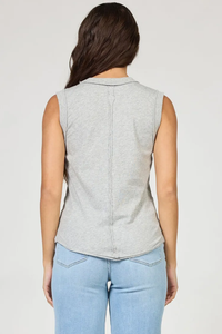 DEAR JOHN: ZO TOP - HEATHER GREY