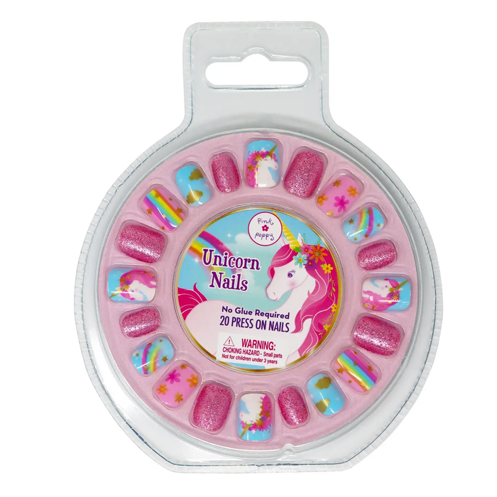 PINK POPPY: STARDUST UNICORN PRESS ON NAILS (20-PIECE)
