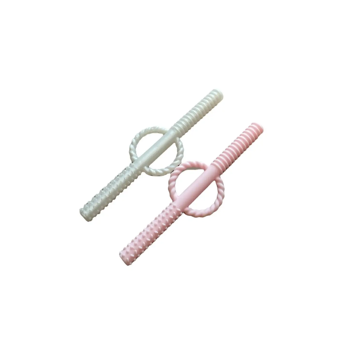 THREE HEARTS & CO: TEETHING TUBE TEETHER SET