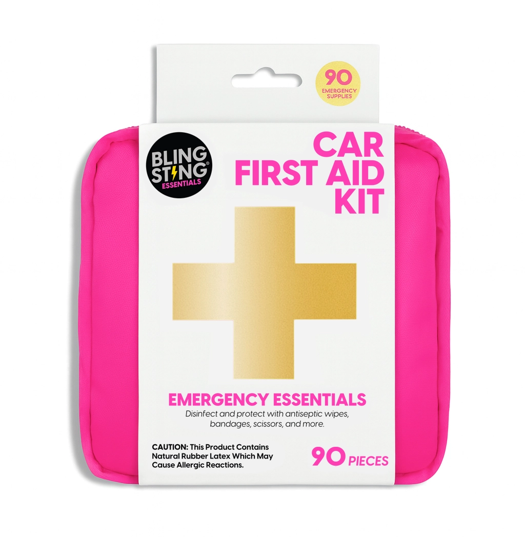 BLINGSTING: MINI CAR FIRST AID KIT