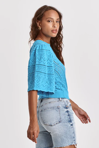 DEAR JOHN DENIM: BAILEY WING SLEEVE SWEATER - ADRIATIC SEA