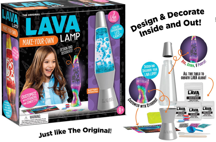 MAKE YOUR OWN LAVA LAMP