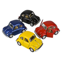 DIE CAST PULL BACK 1967 VW CLASSIC BEETLE - 4"
