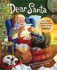 DEAR SANTA HARDCOVER BOOK - A NEW HOLIDAY CLASSIC FOR KIDS ABOUT BELIEVING IN THE MAGIC OF CHRISTMAS