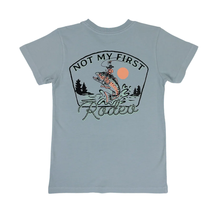 TINY WHALES: NOT MY FIRST RODEO TEE - LAKE
