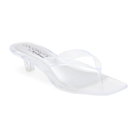 COCONUTS BY MATISSE: MARGO JELLY SANDAL - CLEAR