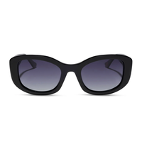 DIFF EYEWEAR: MIRANDA - BLACK + GRAY