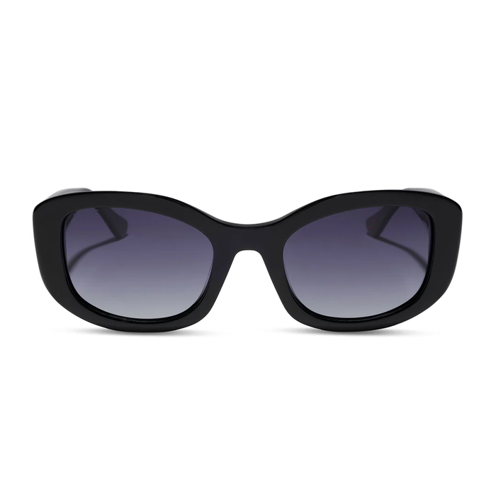 DIFF EYEWEAR: MIRANDA - BLACK + GRAY