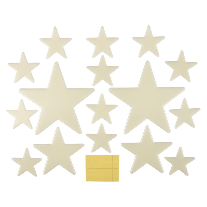 GLOW-IN-THE-DARK STARS (16-PIECE)