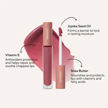 MINORI: LIP GLOSS - JUNEBERRY (MAUVE)