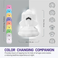 LUMIPETS®: ROWDY THE ROCKET- CHILDREN'S TOUCH NIGHT LIGHT JUNIOR