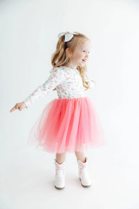 MILA & ROSE: COUNTRY CHRISTMAS L/S TUTU DRESS