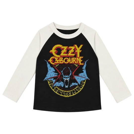 ROWDY SPROUT: OZZY OSBOURNE BAT LS TEE
