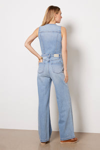 PISTOLA: ARIA FITTED VEST JUMPSUIT - ESSENCE