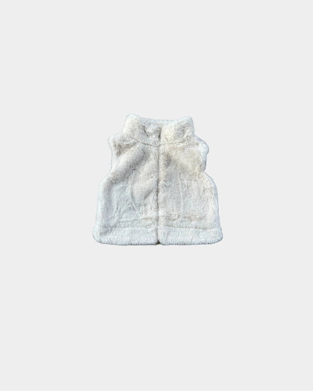 BABYSPROUTS: FUR VEST - CREAM