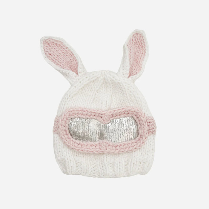 THE BLUEBERRY HILL: SKI GOGGLES BEANIE - BUNNY
