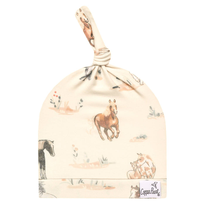 COPPER PEARL: MONTANA TOP KNOT HAT