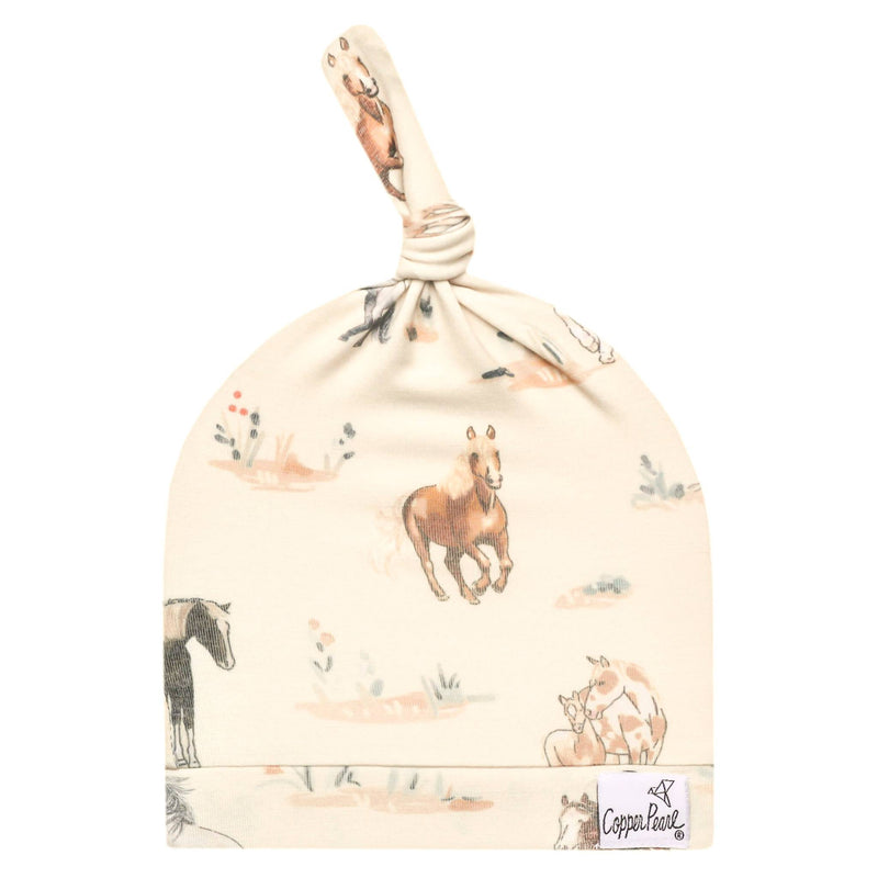 COPPER PEARL: MONTANA TOP KNOT HAT