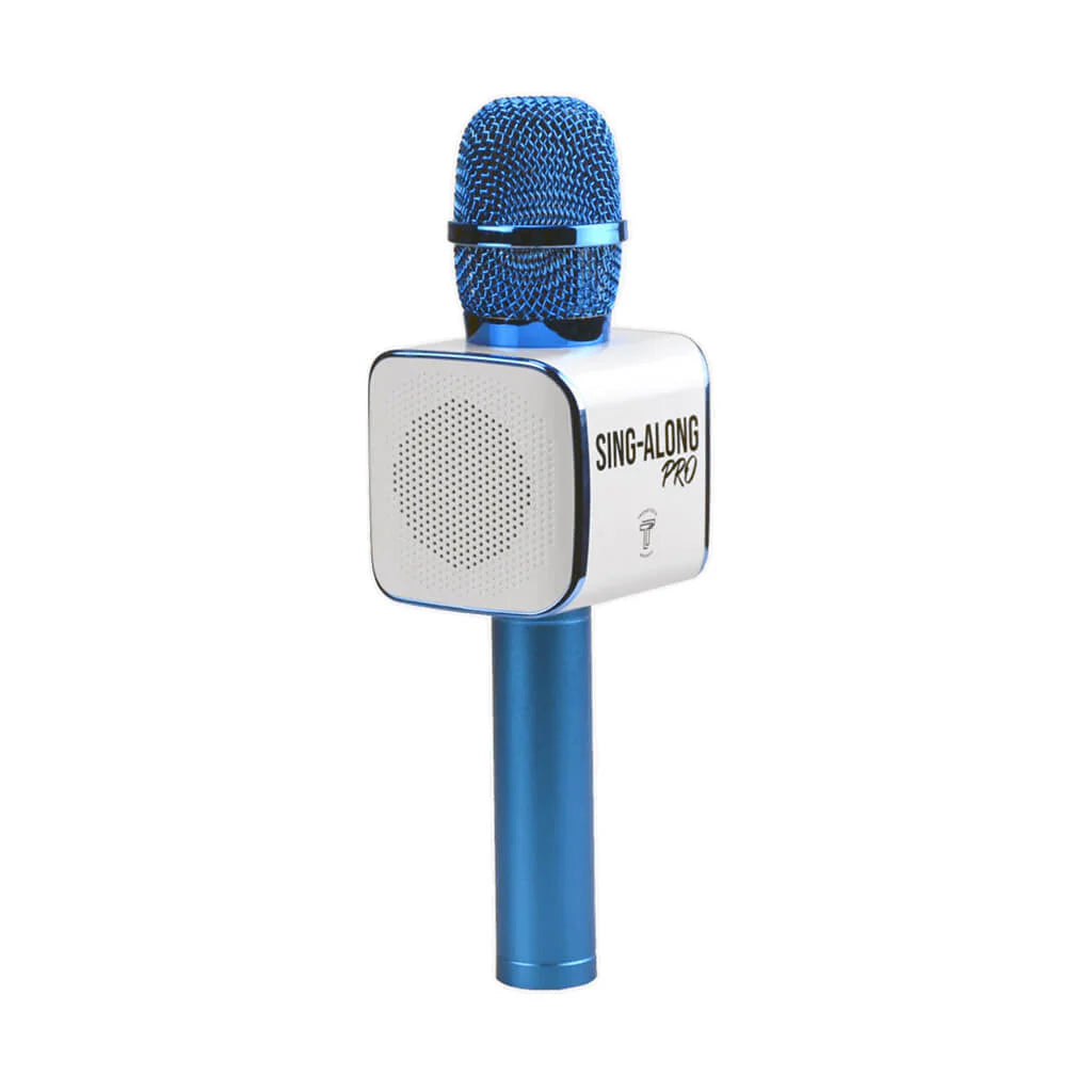 TRENDTECH: SING-ALONG PRO 3 KARAOKE MICROPHONE & BLUETOOTH SPEAKER - BLUE