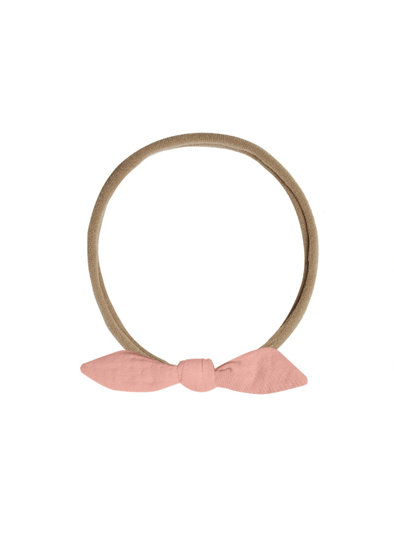 QUINCY MAE: LITTLE KNOT HEADBAND || LIPSTICK