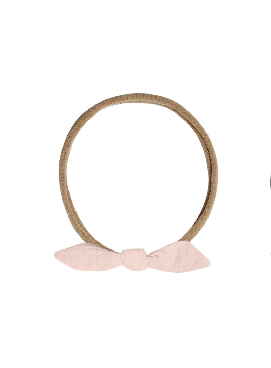 QUINCY MAE: LITTLE KNOT HEADBAND || BUBBLEGUM