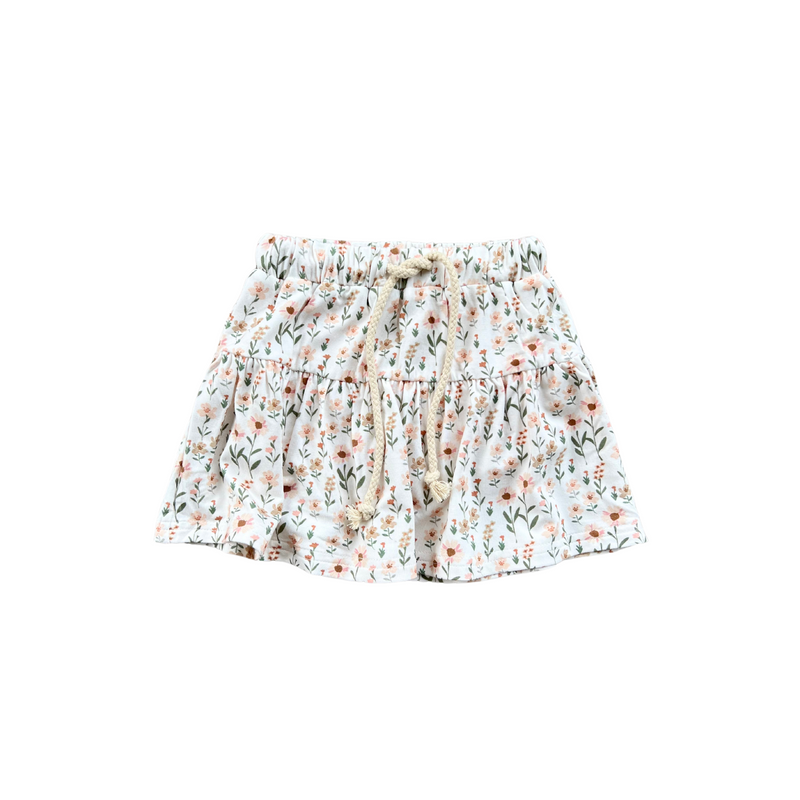 BABYSPROUTS: SKORT - DAISY FIELD