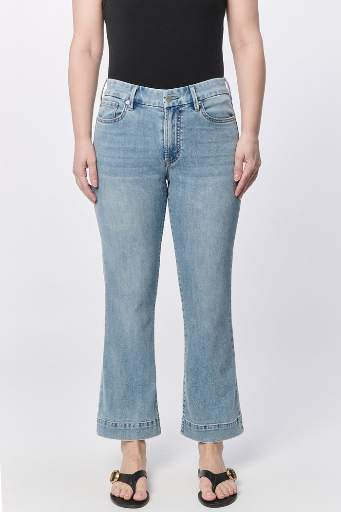 DEAR JOHN: JEANNE MID RISE FRAY HEM JEANS - SHELBY