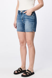 DEAR JOHN: JULIAN MID RISE RAW HEM SHORTS - LOVELLE