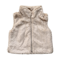 BABYSPROUTS: FUR VEST - BEIGE