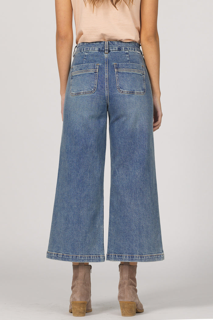 DEAR JOHN: AUDREY WIDE LEG JEAN - WAIKIKI