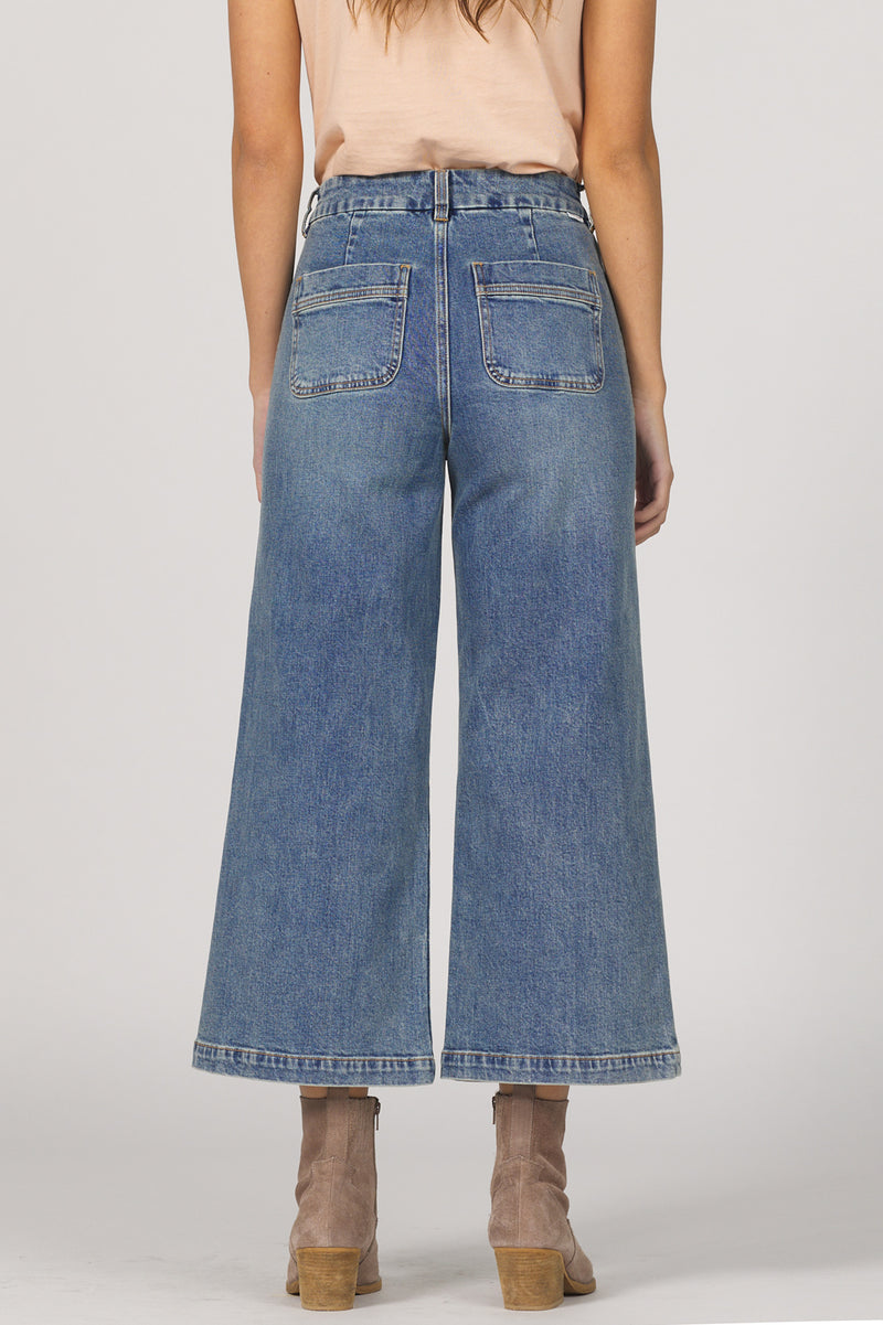 DEAR JOHN: AUDREY WIDE LEG JEAN - WAIKIKI