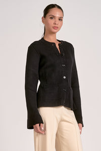 ELAN: MOLLY SWEATER - BLACK