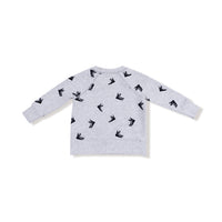 ANGEL DEAR: RAGLAN SWEATSHIRT AND JOGGER SET - HOCKEY