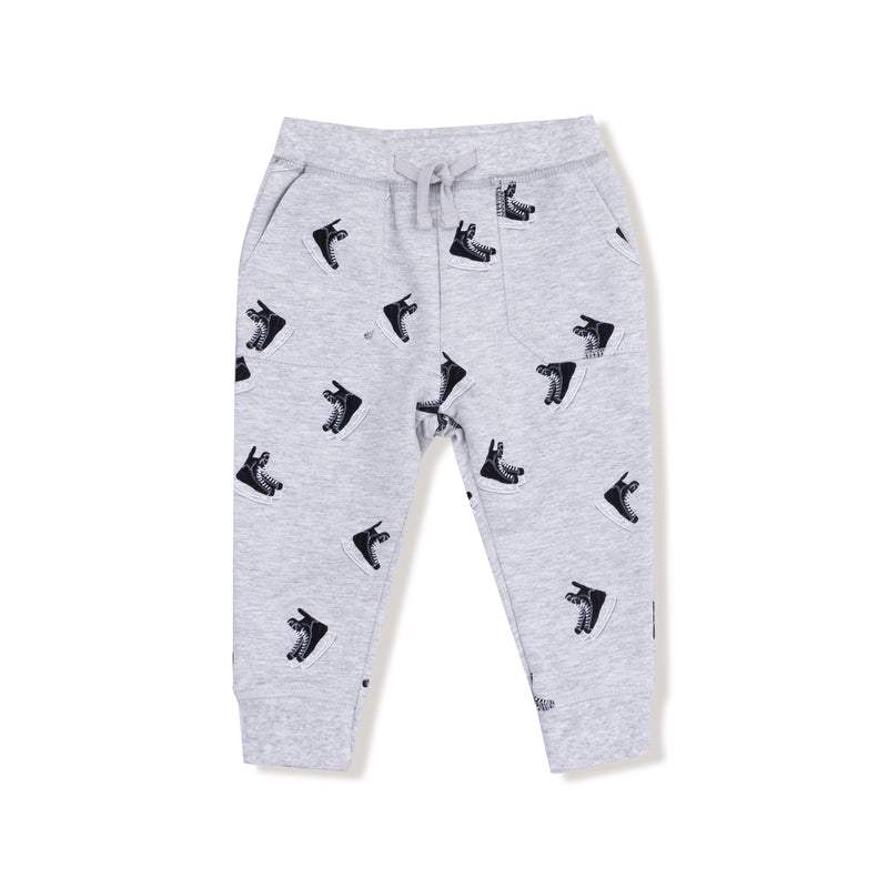 ANGEL DEAR: RAGLAN SWEATSHIRT AND JOGGER SET - HOCKEY