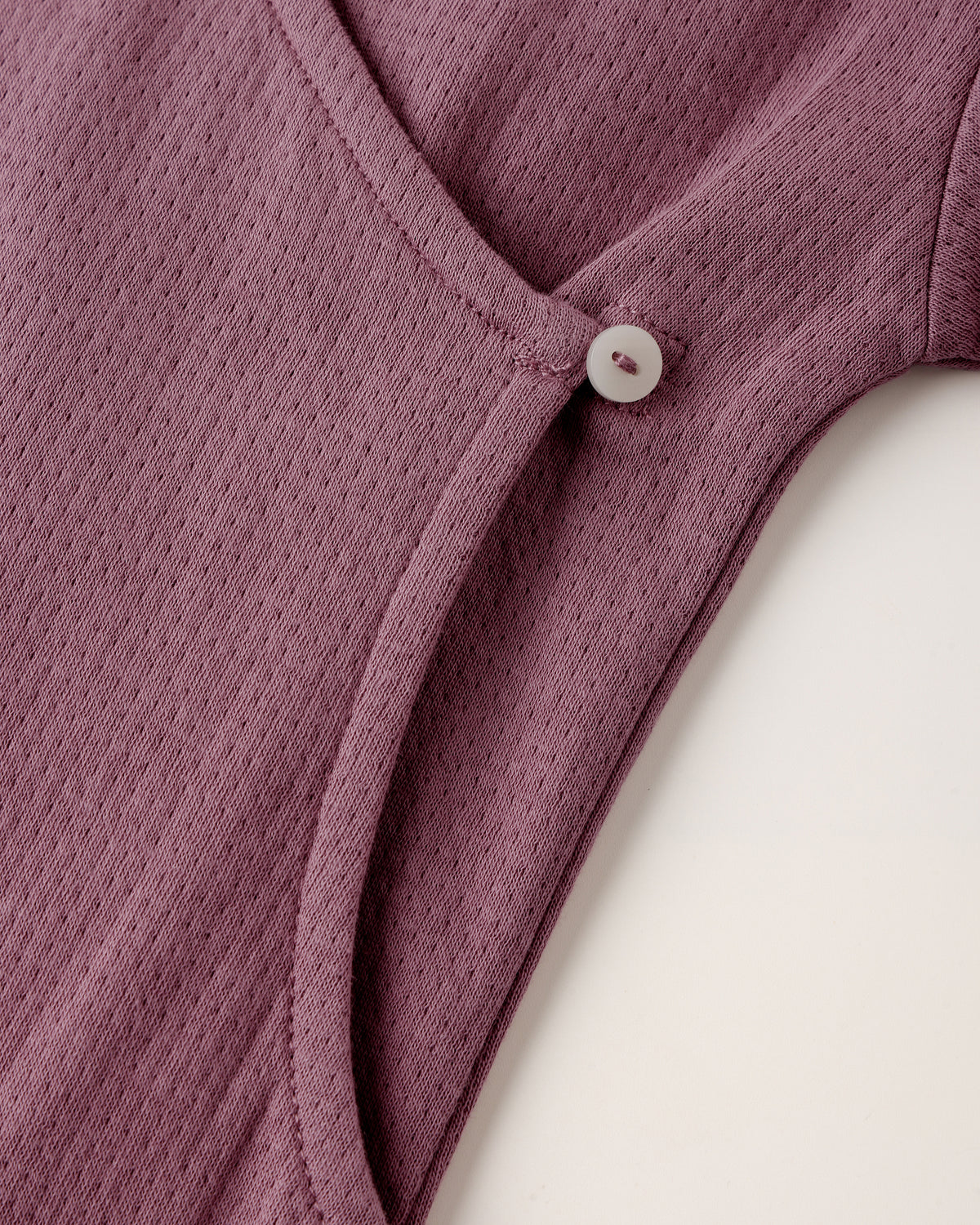 QUINCY MAE: POINTELLE WRAP FOOTIE || MULBERRY