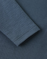QUINCY MAE: POINTELLE WRAP FOOTIE || OCEAN