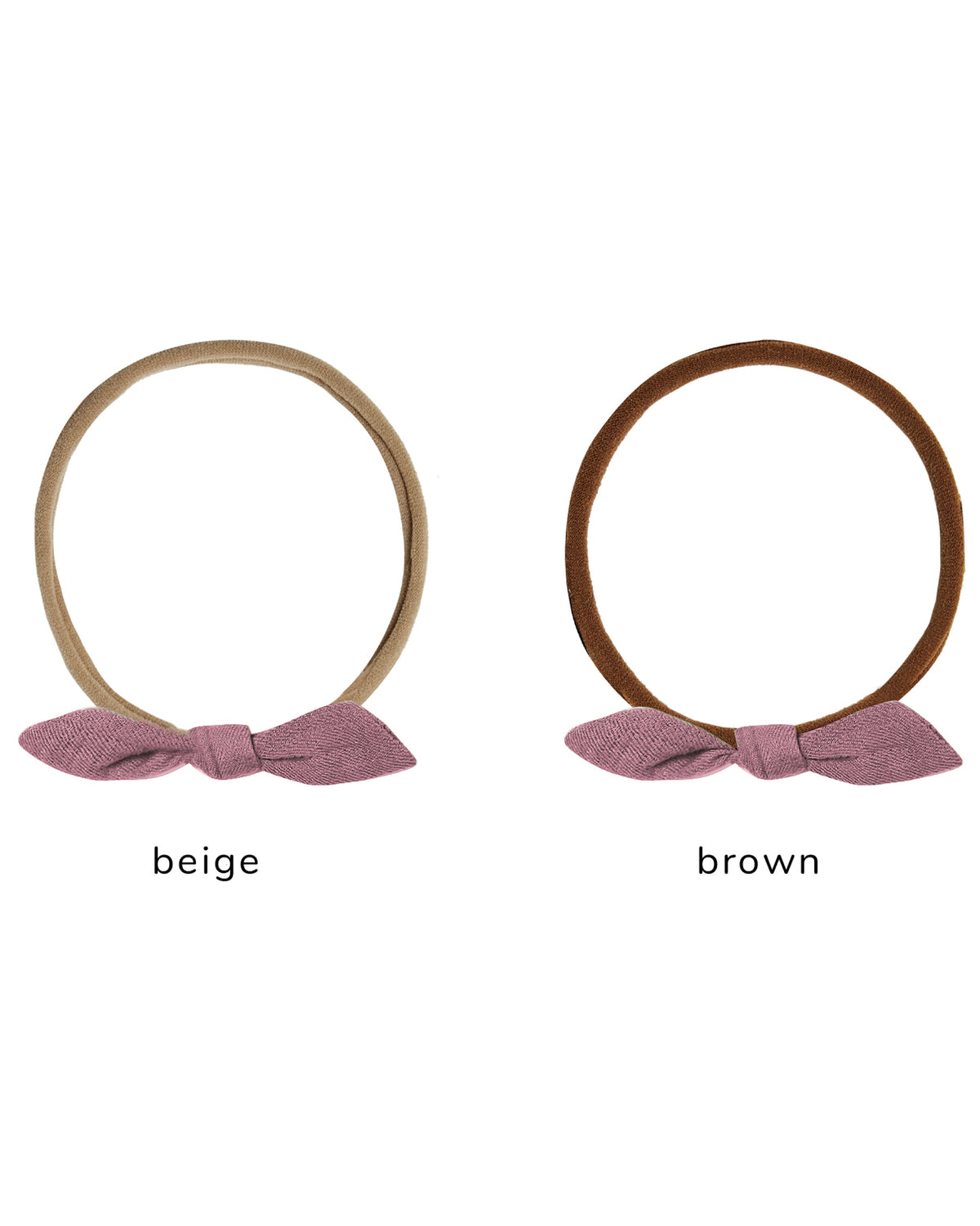 QUINCY MAE: LITTLE KNOT HEADBAND || MULBERRY