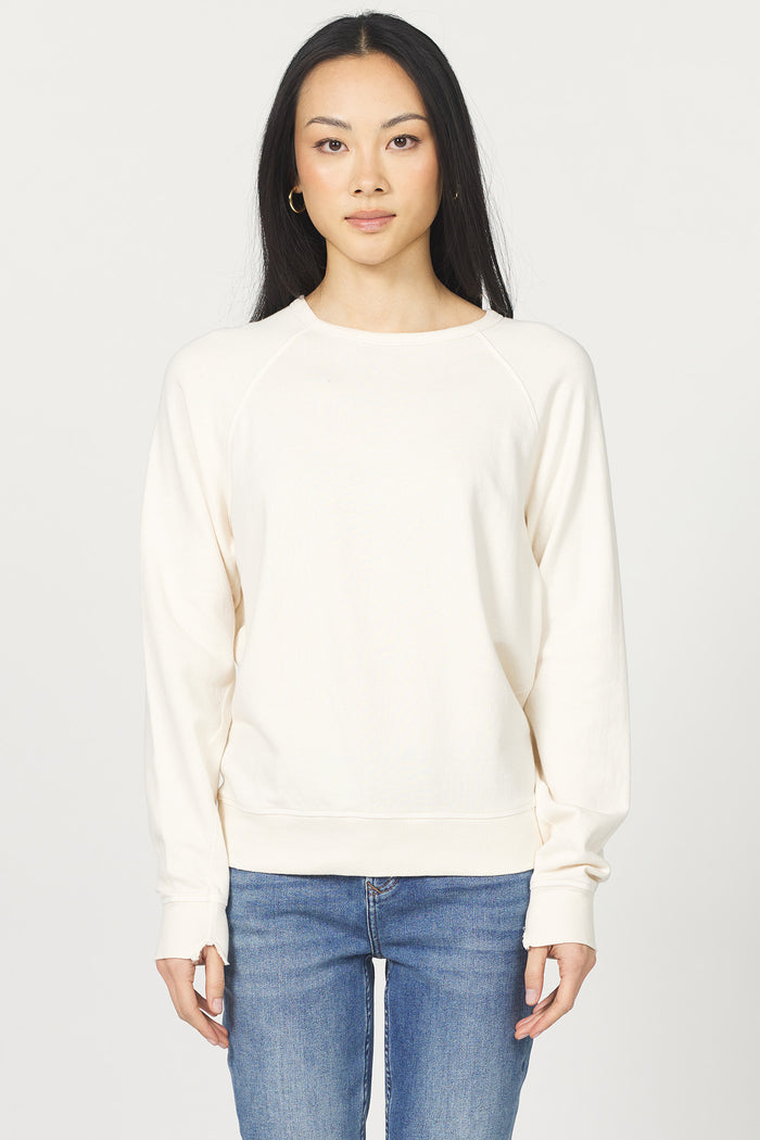 DEAR JOHN: LILJA SWEATER - WHITECAP GRAY