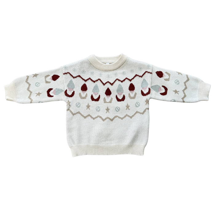 BABYSPROUTS: KNIT SWEATER - GNOMES