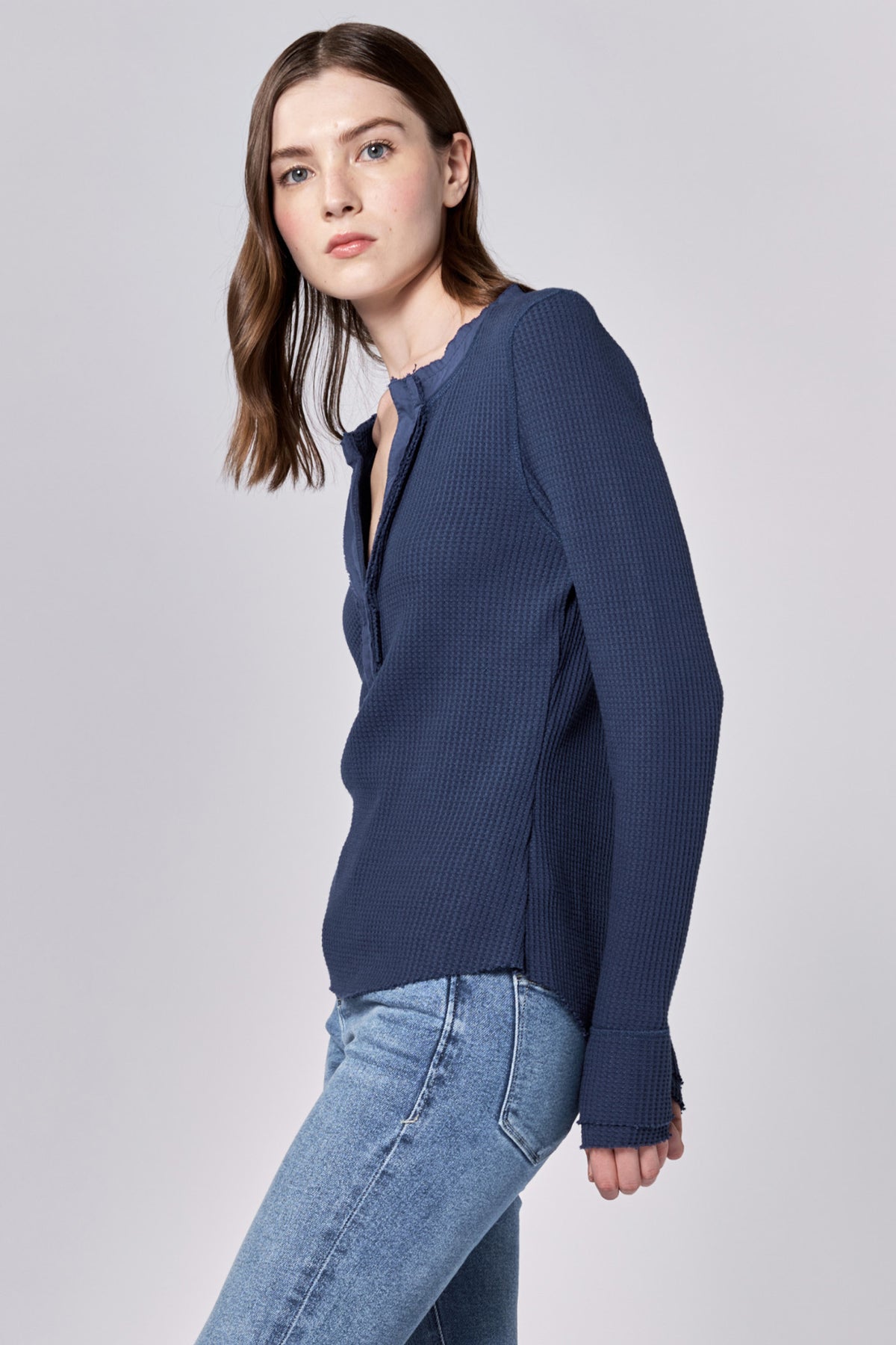 DEAR JOHN: LUNA TOP - NAVY