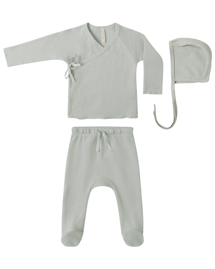 QUINCY MAE: TAKE HOME 3-PIECE SET || SAGE