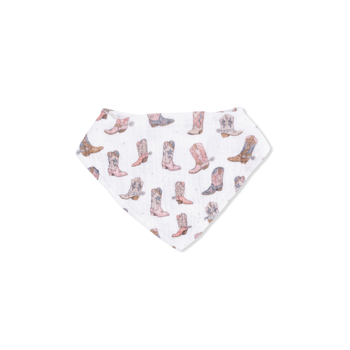 ANGEL DEAR: COWGIRL BOOTS - BANDANA BIB