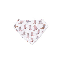 ANGEL DEAR: COWGIRL BOOTS - BANDANA BIB