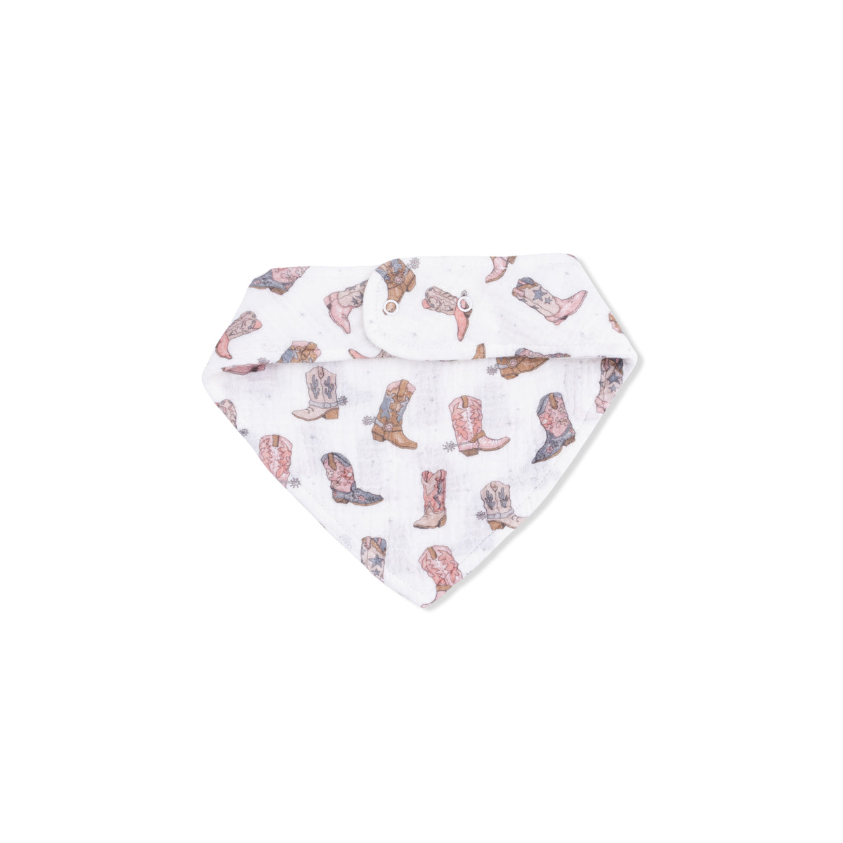 ANGEL DEAR: COWGIRL BOOTS - BANDANA BIB