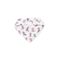 ANGEL DEAR: COWGIRL BOOTS - BANDANA BIB