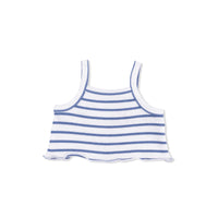 ANGEL DEAR: NAVY STRIPE - TANK TOP & HIGH WAISTED SHORT