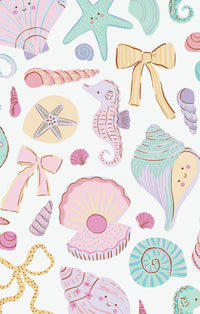 ANGEL DEAR: BEACH DAYS - SMOCKED BUBBLE WITH SKIRT